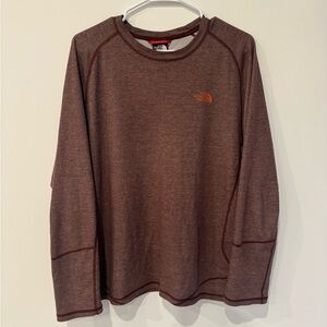 The North Face Men’s Crewneck Sweater — Maroon